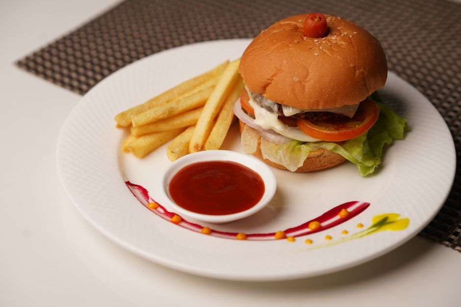 Mutton Kebab Burger