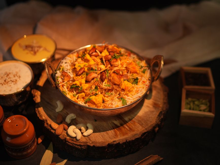 Paneer Spread Rice